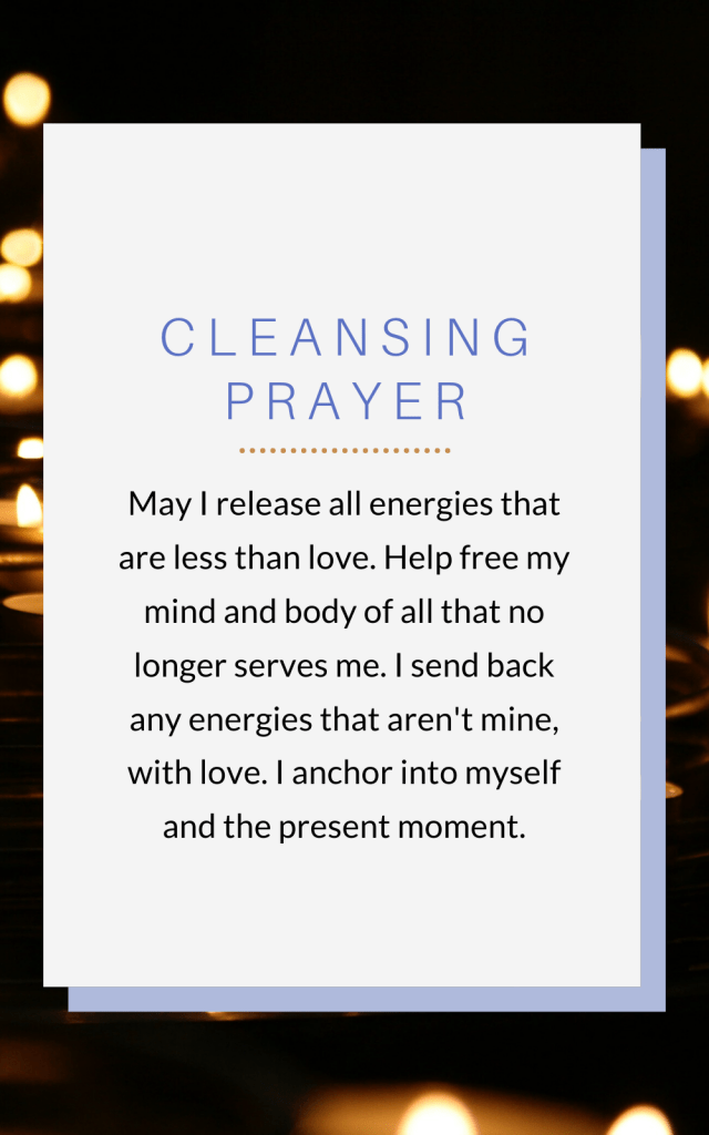 Cleansing Prayer - Protection for Reiki Healers