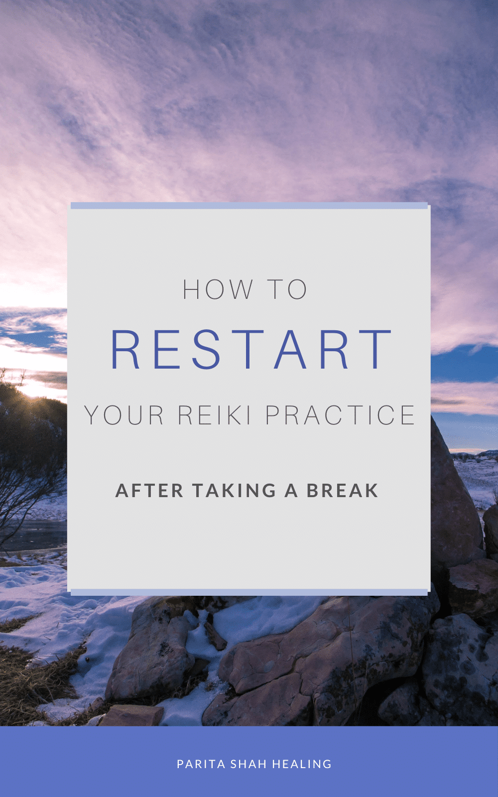 Restart Your Daily Reiki Practice